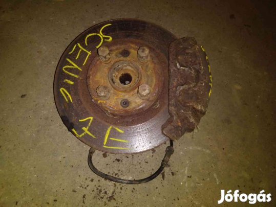 Renault Scenic Jobb Első Csonkállvány Kerékaggyal + Féknyereg + ABS