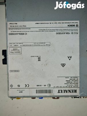 Renault Zoe multimédia vezérlőegység (használt) 259158262R
