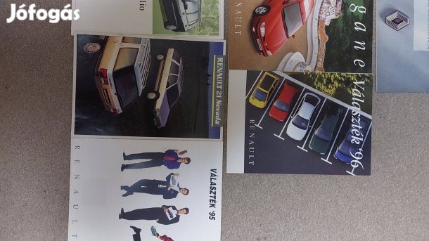 Renault, Citroen, katalógusok, prospektusok