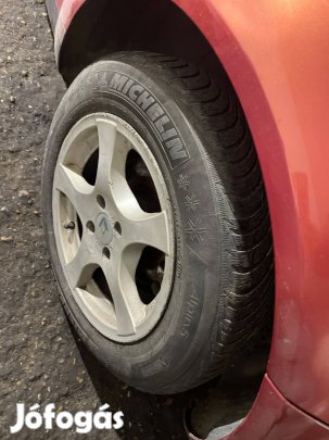 Renault megane 2 michelin 196/65r15 alufelni téligumival elado