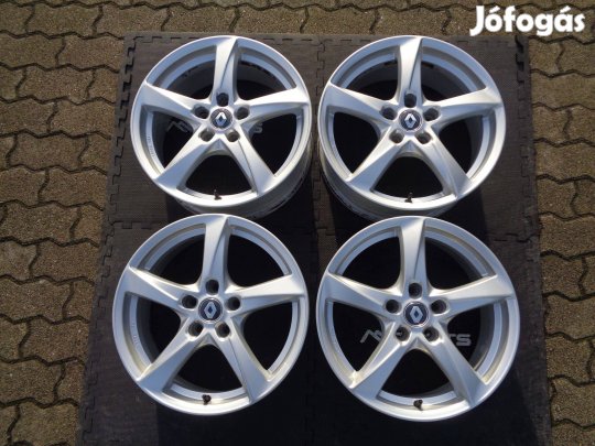 Renaultra alufelni 17-es, 5×114.3-as osztó szenzorral újszerűen eladó
