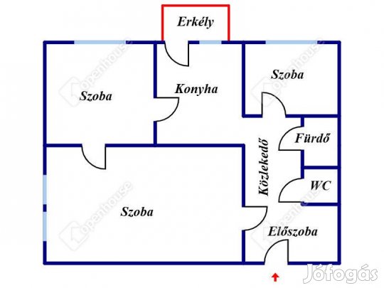 Rendkívül hangulatos lakás a Libakertben!