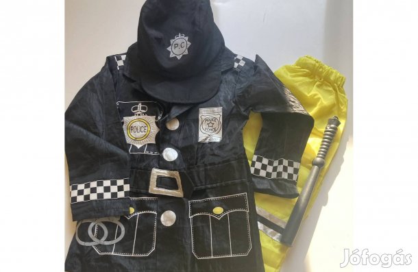 Rendőr 3-4 éves jelmez