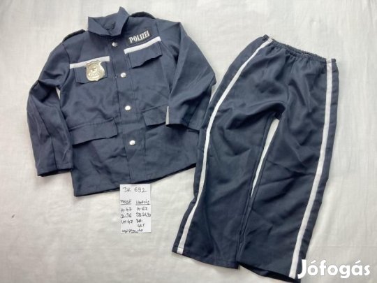 Rendőr jelmez DK692