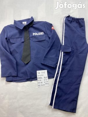 Rendőr jelmez DK718