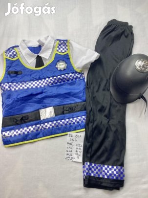 Rendőr jelmez DK861