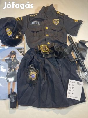 Rendőr jelmez, lány rendőr jelmez M62
