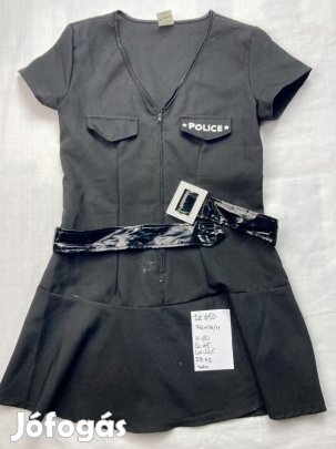 Rendőr jelmez, női rendőr jelmez, felnőtt jelmez DK650