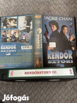 Rendőr sztori 3 vhs kistok akció Chan