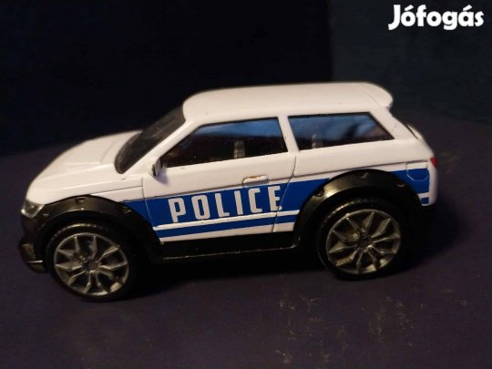 Rendőrautó fém
