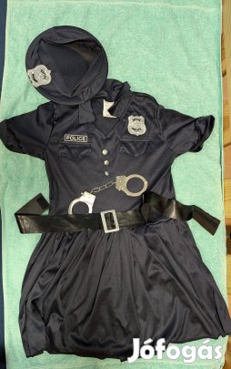 Rendőrnő jelmez farsangra