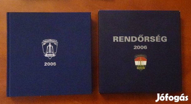 Rendőrség könyv díszdobozzal DVD melléklettel