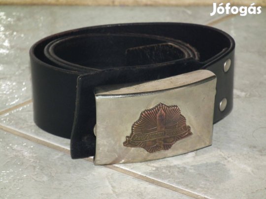 Rendőrtiszti Főiskola címeres rendőrségi öv derékszíj