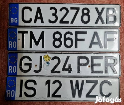 Rendszám Gyűjtemény, Egyben