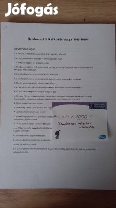 Rendszeres klinikai ismeretek (képalkotó diagnosztika)