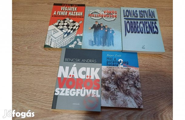 Rendszerváltás könyvcsomag, 5 db egyben