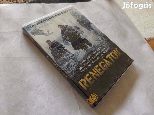 Renegátok - akciófilm eredeti DVD (2018)