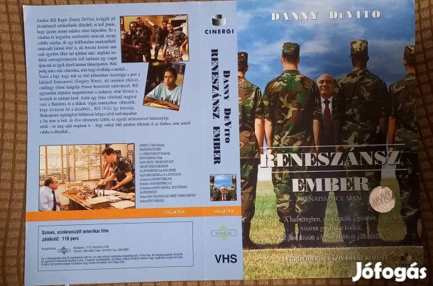 Reneszánsz ember - vígjáték vhs- Danny de Vito