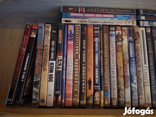 Rengeteg DVD darabáron vagy egyben