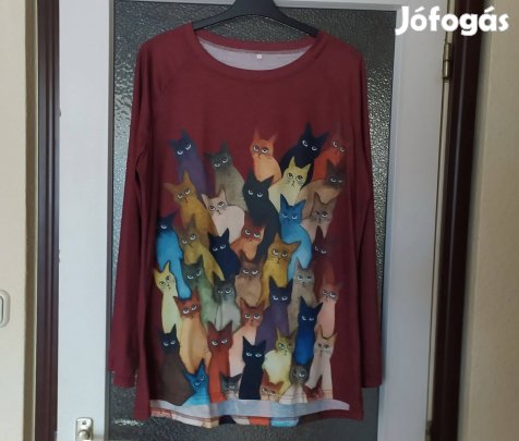 Rengeteg cicás felső 3XL