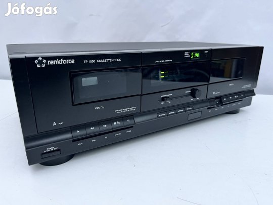 Renkforce TP-1000 deck magnó szervizelve