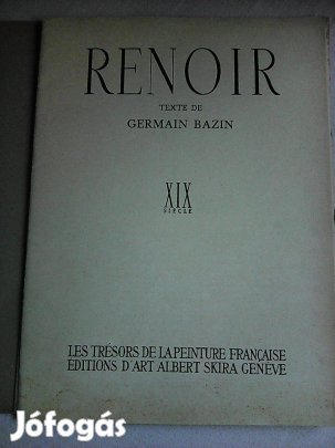Renoir Texte De Germain Bazin 5 db fényképpel