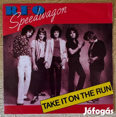 Reo Speedwagon Take It On The Run holland maxi bakelit hanglemez