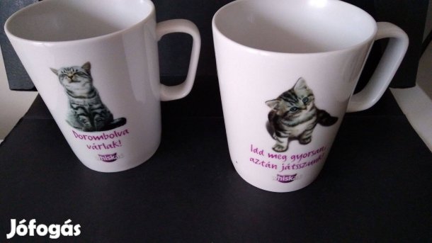 Repi Whiskas bögre cica / macska mintával kétféle felirattal eladó