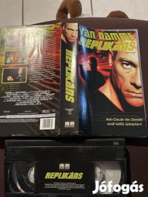 Replikáns vhs kistok akció Van Damme