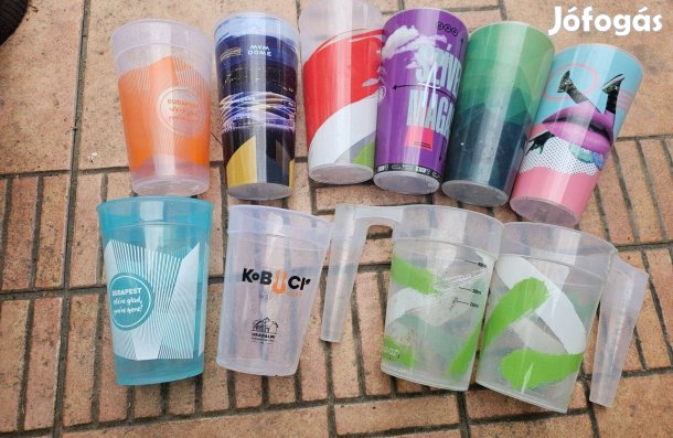 Repohár műanyag korsó repohár gyűjtemény