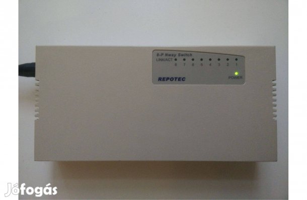 Repotec RP-1708M 8 port Fast Ethernet switch