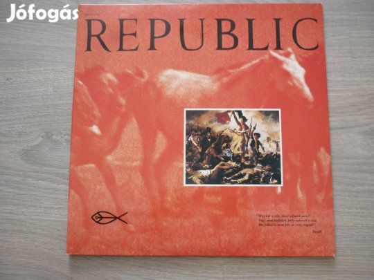 Republic eredeti bakelit lemez (1991) újszerű állapotban eladó