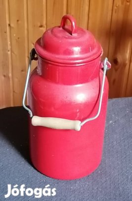 Rerto piros zománc tejeskanna