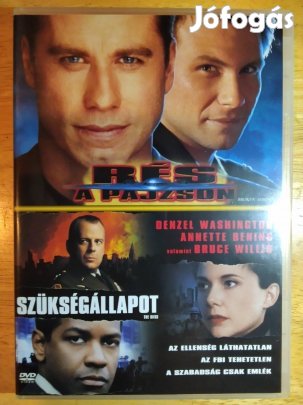 Rés a pajzson + Szükségállapot újszerű dvd Szinkronizált változat