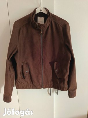 Reserved, barna, művelúr dzseki, L