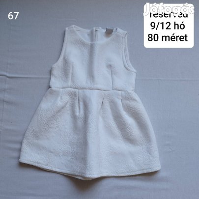 Reserved alkalmi ruha 80 méret