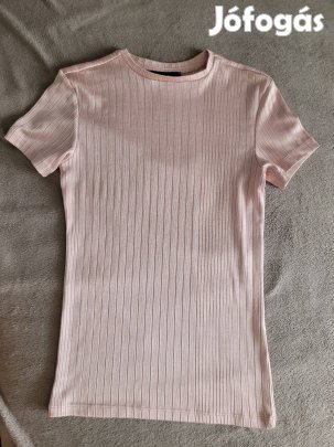 Reserved fényes rózsaszínű póló (xs)