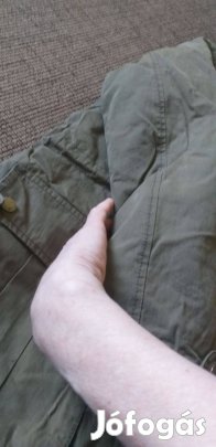 Reserved fiú katonazöld nagykabát 158