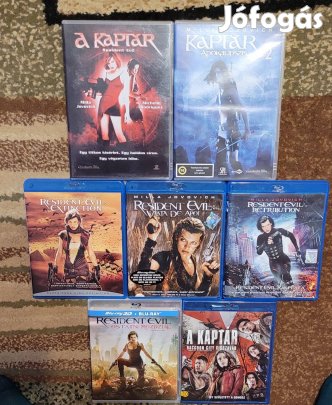 Resident Evil Kaptár Bluray +DVD