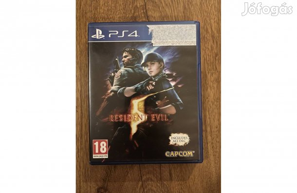 Resident evil 5 ps4-re eladó!
