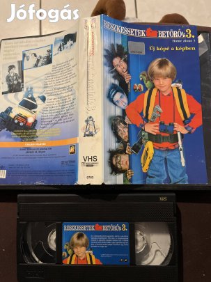 Reszkessetek betörők 3 vhs nagytok gigjáték