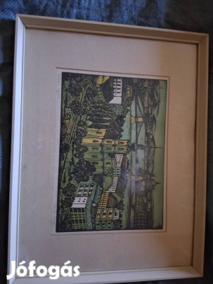 Réti Mátyás Tabán c festménye