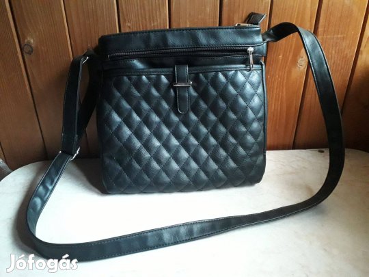 Retikül, fekete női táska