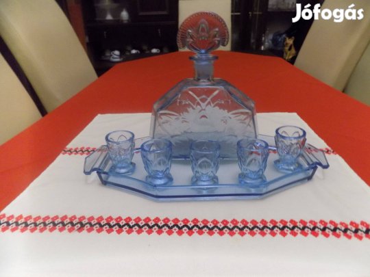 Retró 100-éves pálinkás készlet