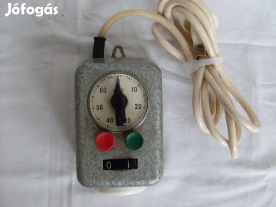 Retro 220V időkapcsolós aljzat