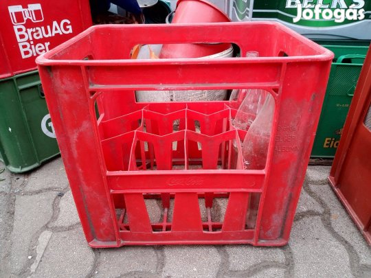 Retro 2db Coca Cola rekesz 12x1L-es