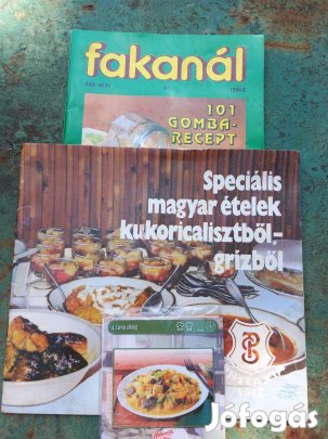 Retro 3 különböző recept újság