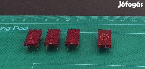 Retro 3db TIL311 1db TIL302 kijelző IC