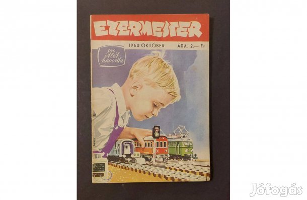 Retro 66 éves Ezermester újság 1960. október