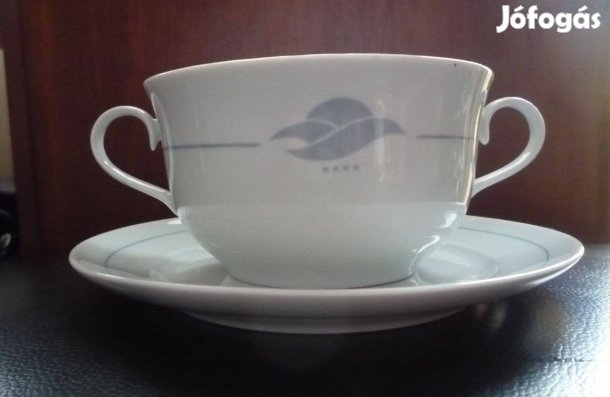 Retro Alföldi porcelán 14 db 7+7 db leveses csésze tányérral egyben